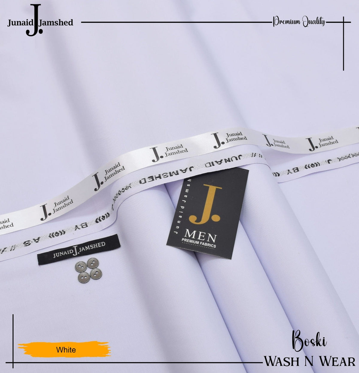 J. Wash n wear - PURE WHITE