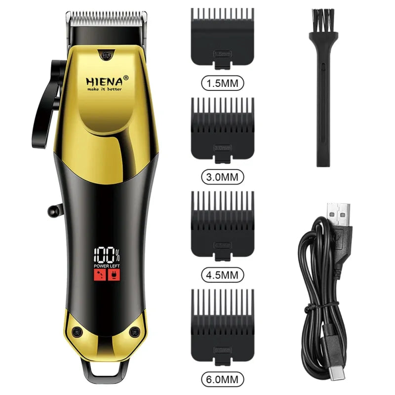 Hair Clipper kit for barber Strong Power Cordless Hair Trimmer Hairdressing Trimmer Electric Clipper for Men