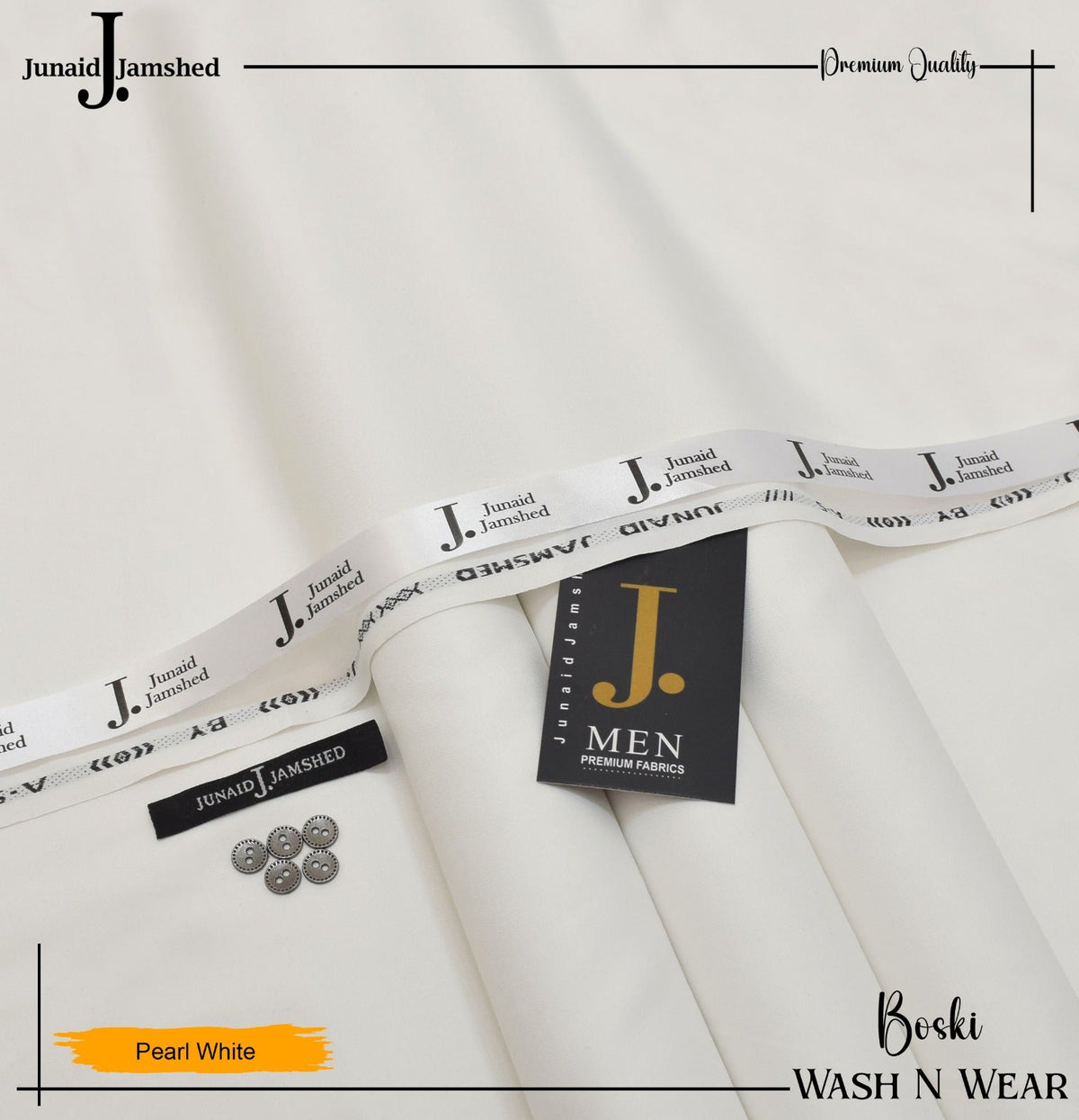 J. Wash n wear - PEARL WHITE