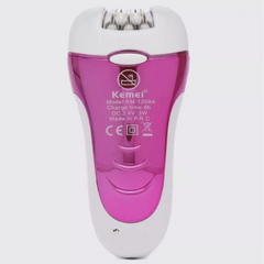 Kemei Women Epilator & Shaver – Female Hair Remover – Rechargeable Electric Lady Shaver