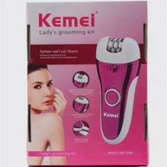 Kemei Women Epilator & Shaver – Female Hair Remover – Rechargeable Electric Lady Shaver