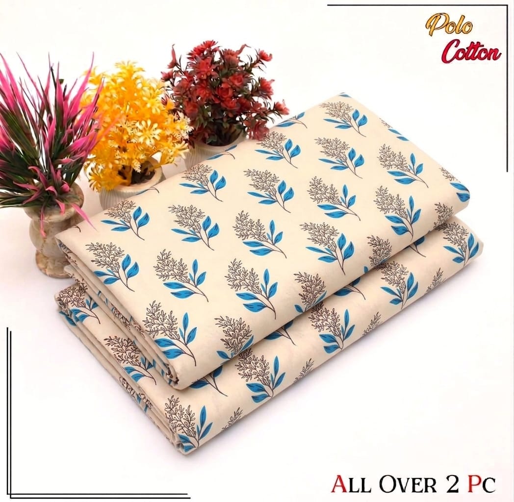 2 pc flora print Four season 452