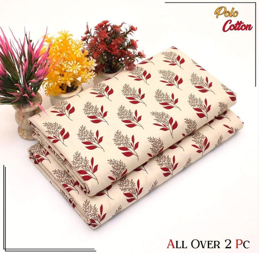 2 pc flora print Four season 461