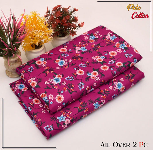 2 pc flora print Four season 466